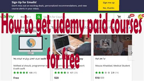 How To Get Udemy Paid Courses For Free Youtube