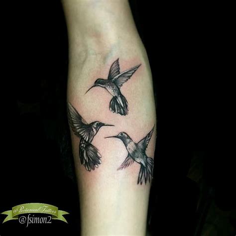 Hummingbird Tattoo Black and White Designs and Meanings