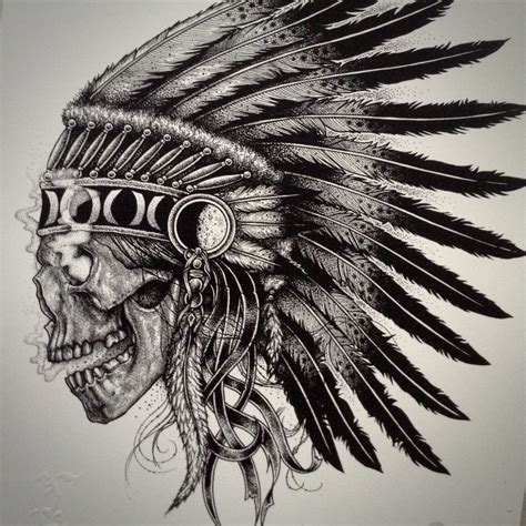 Indian Skull Tattoo Designs and Meanings Explained