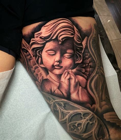 5 Meaningful Infant Angel Tattoo Ideas