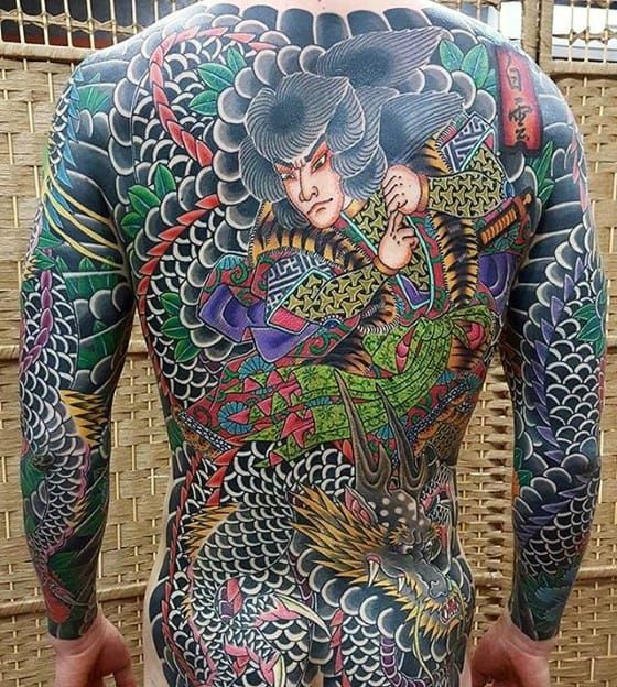 Meaning Behind Japanese Back Tattoo Designs