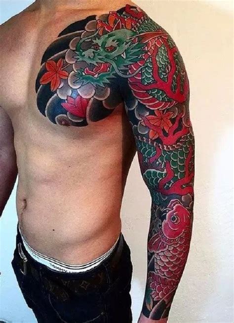 Japanese Sleeve Tattoos Meaning And Significance Art And Design