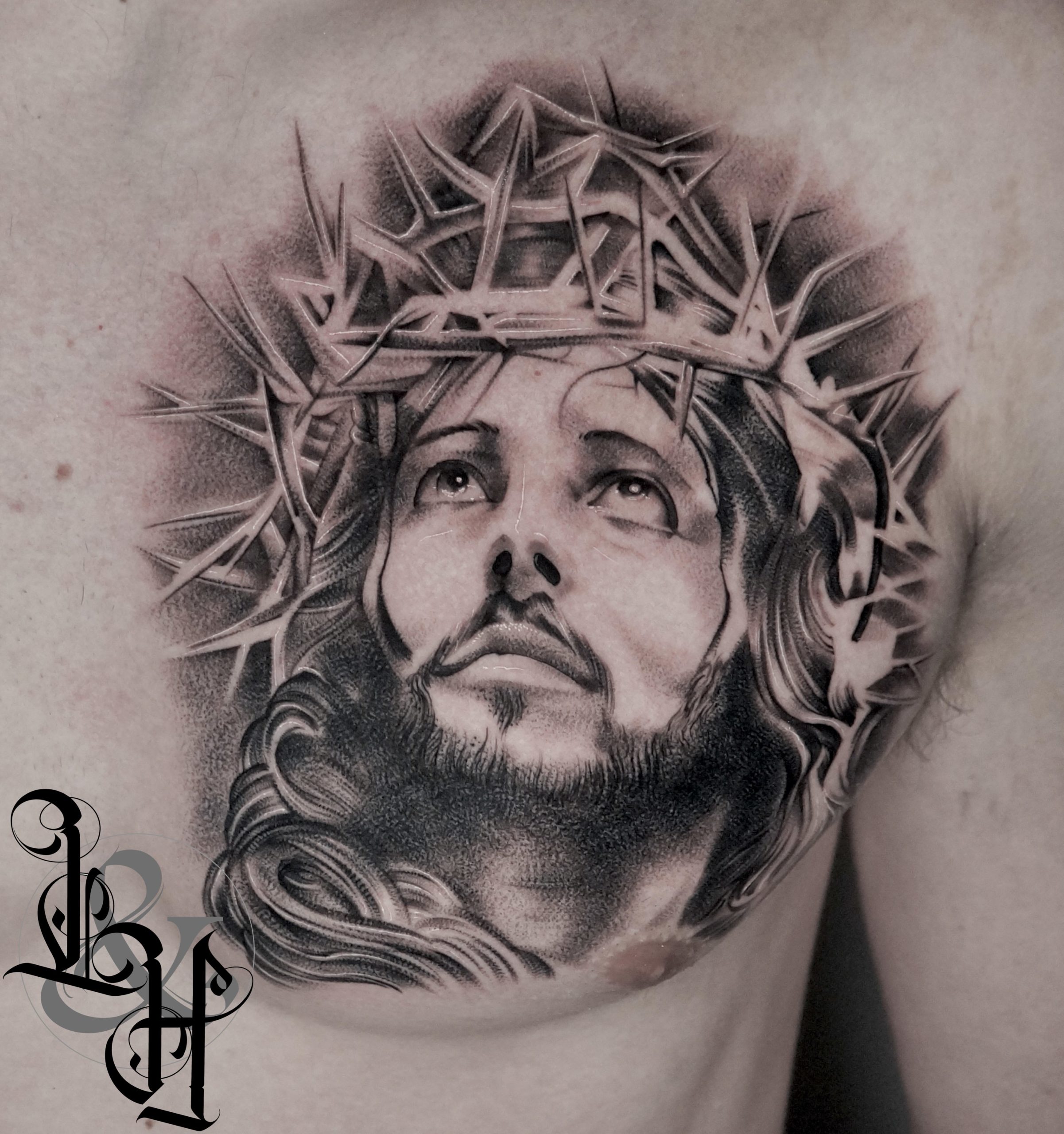 Jesus Crown of Thorns Tattoo Meaning and Designs