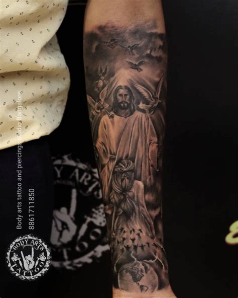 Meaningful Jesus Tattoo Designs for Forearm Inspiration