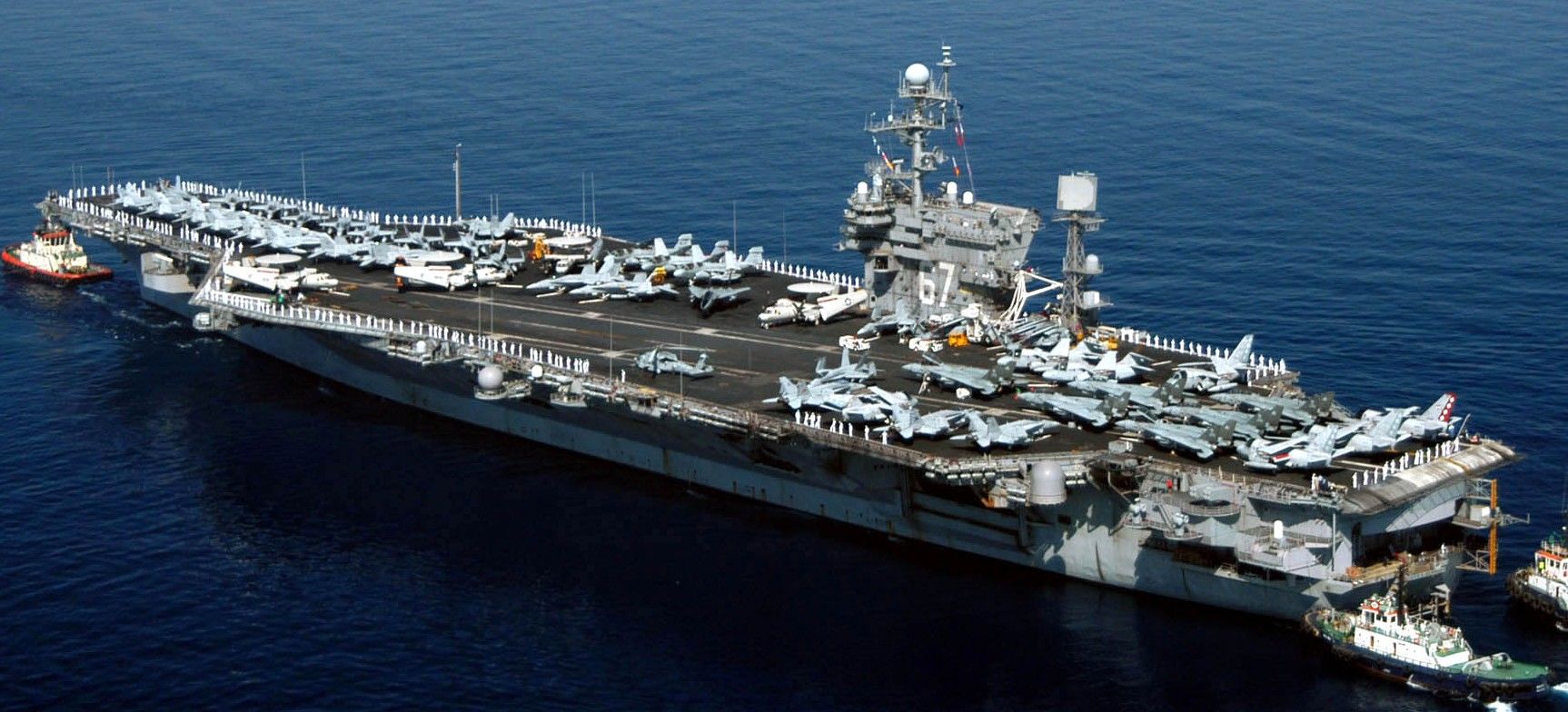 USS John F. Kennedy Aircraft Carrier Profile