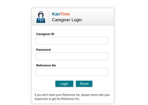 Kantime Caregiver Login