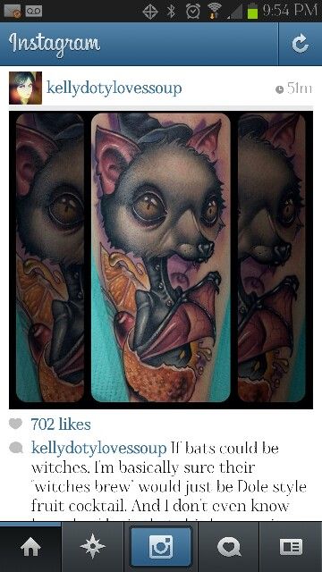 Kelly Doty Bats Tattoo Design Lowrider Art Bat Tattoo