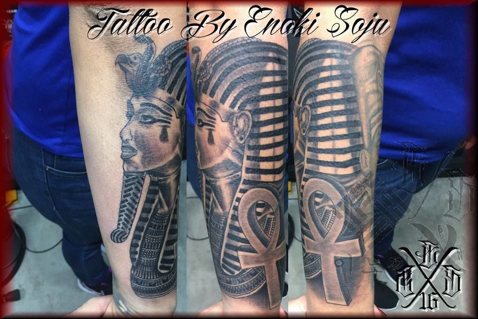 King Tut Tattoo Designs and Ancient Egyptian Symbolism