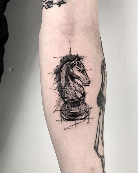 7 Knight Chess Piece Tattoo Ideas