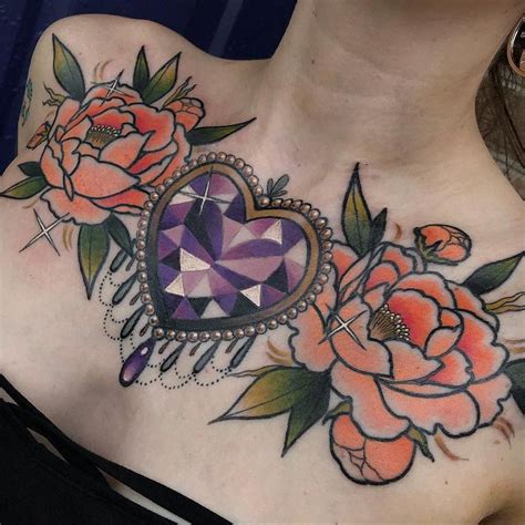 10 Unique Ladies Chest Tattoos to Inspire Your Next Ink