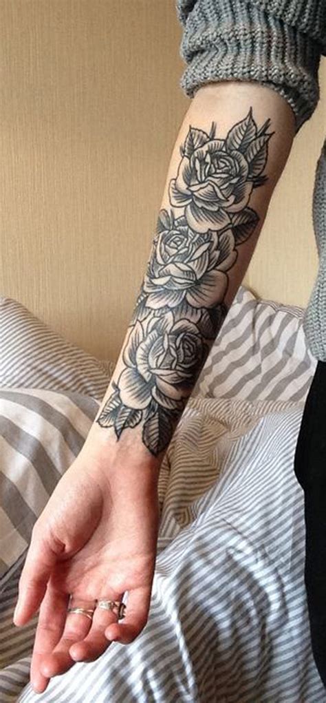 25 Beautiful Ladies Forearm Tattoo Designs