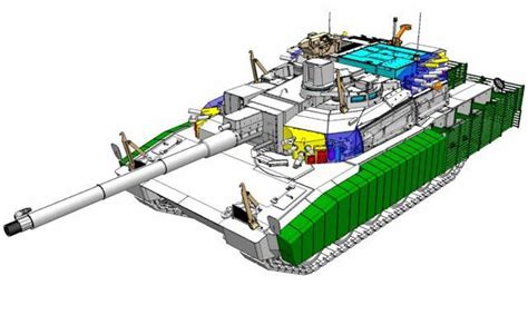 Leclerc Main Battle Tank Technical Data Sheet Information Description