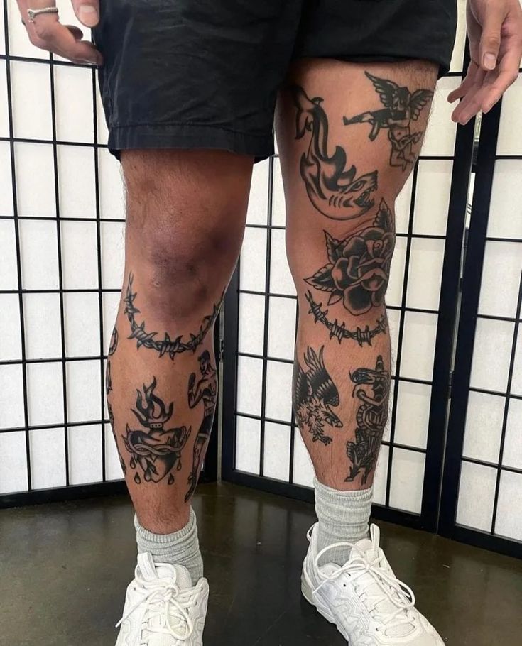 Leg Tattoo In 2023 Wrist Tattoos For Guys Simple Tattoos For Guys