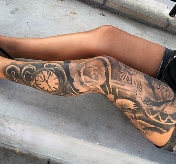 Amazing Leg Tattoos for Women