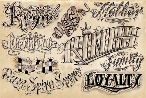 Unique Letter Designs for Tattoo Inspiration