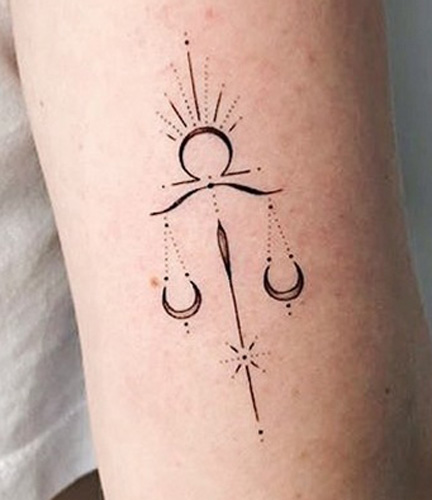 15 Unique Libra Zodiac Tattoo Designs to Inspire You