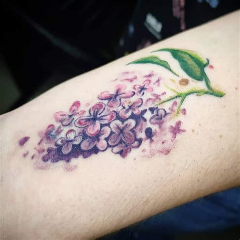 Meaning Behind a Lilac Flower Tattoo Design