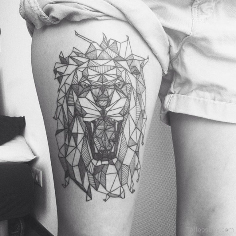 7 Amazing Lion Thigh Tattoo Ideas