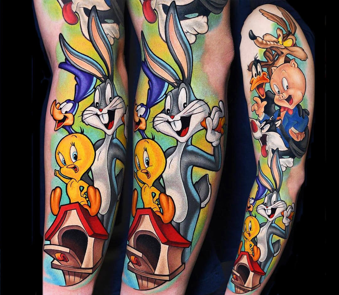 5 Looney Tunes Tattoo Designs That Are Totally Bananas