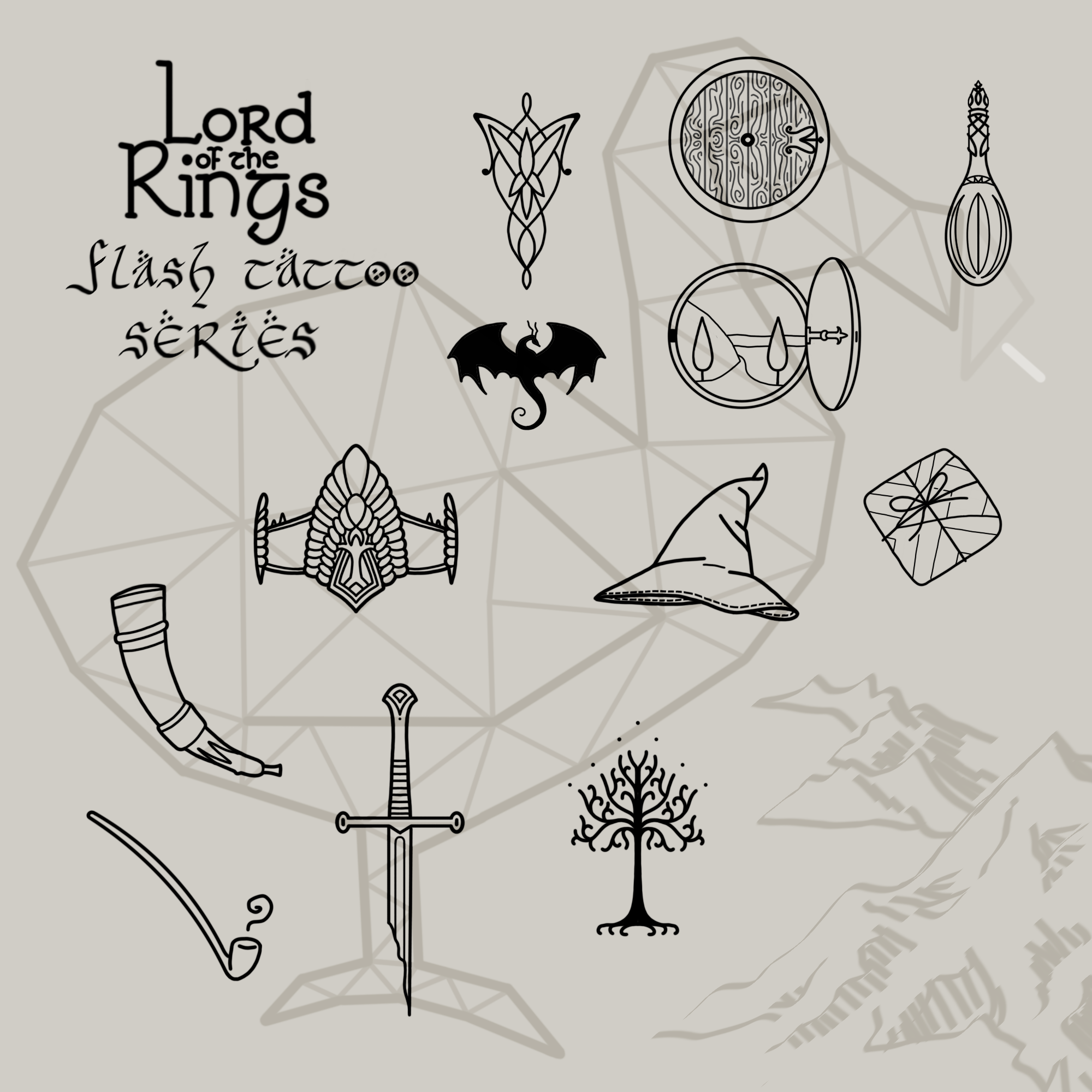 Ink the Fellowship: LOTR Tattoo Ideas and Inspiration