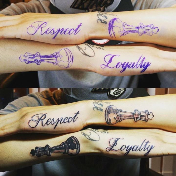 Loyalty Above All Tattoo Arcelia Guenther