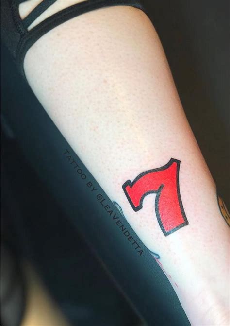 Lucky 7 Tattoo Meaning and Symbolism Explained