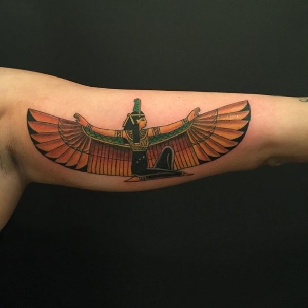 Maat Tattoo Designs: Symbolizing Balance and Harmony