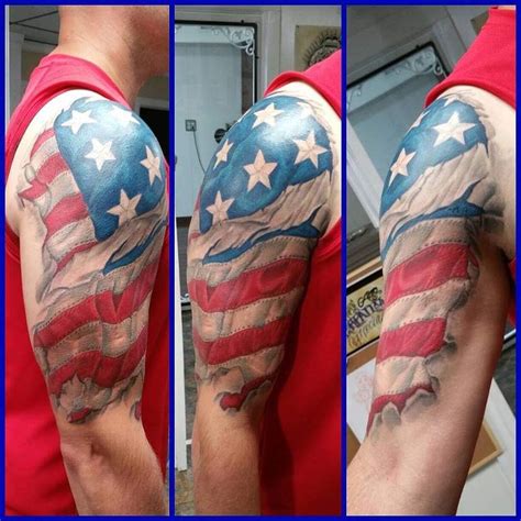 Made In Usa American Flag Tattoo Flag Tattoo Tattoos And Piercings