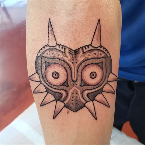 Majora's Mask Tattoo Designs and Meanings Explained