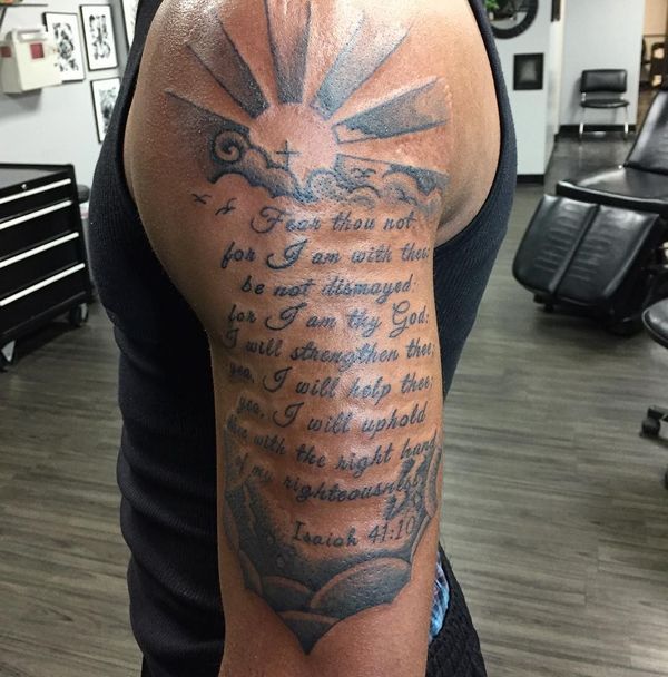 10 Powerful Male Bible Verse Tattoos with Meaning