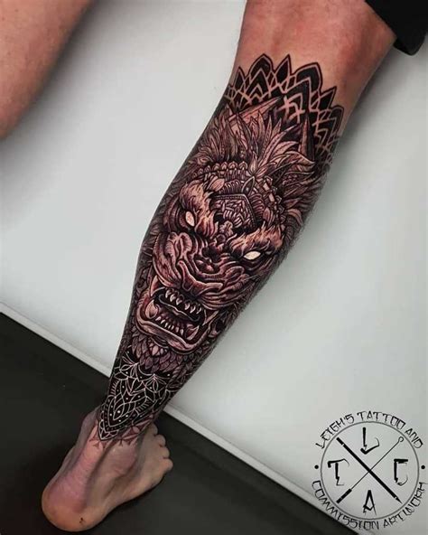 Men's Calf Tattoo Designs: Ideas and Inspiration