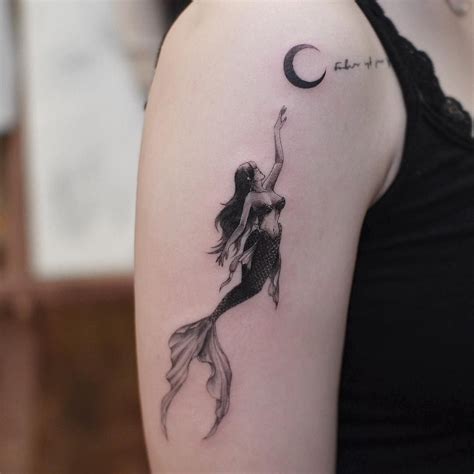 Mermaid Tattoo Design Ideas for the Ocean Lover