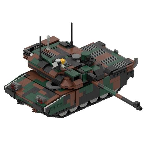 Moc Factory 34858 Leclerc Main Battle Tank With 1173 Pieces Mould King