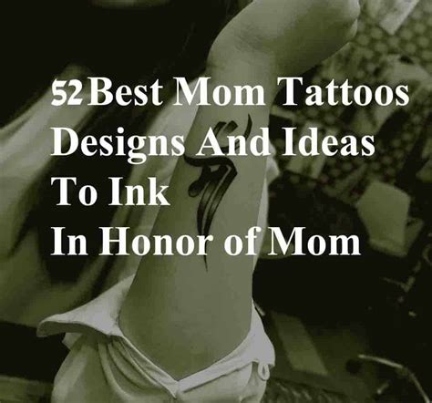 Mom Tattoos 52 Best Designs And Ideas To Ink In Honor Of Mother 2