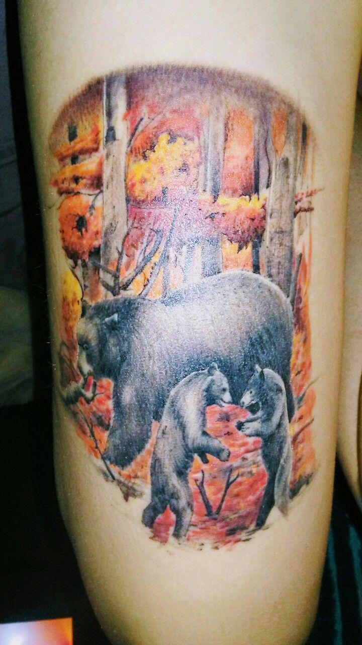 7 Momma Bear Tattoo Ideas to Inspire