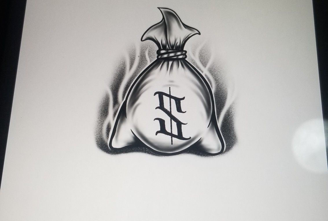 7 Unique Money Bag Tattoo Designs