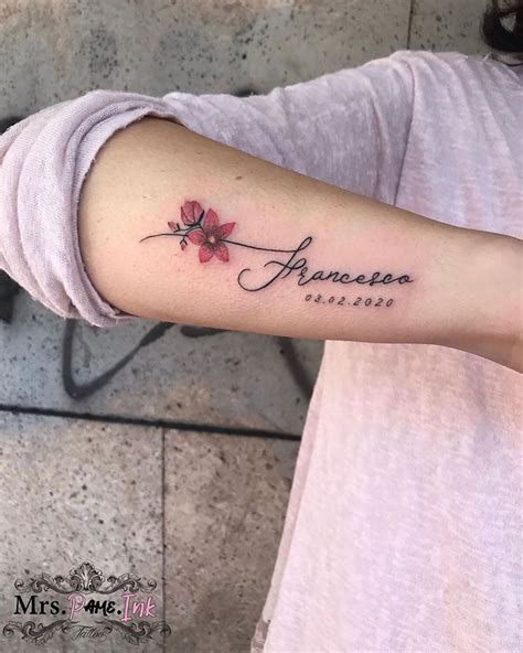 Mother's Name Tattoo Designs and Meaning