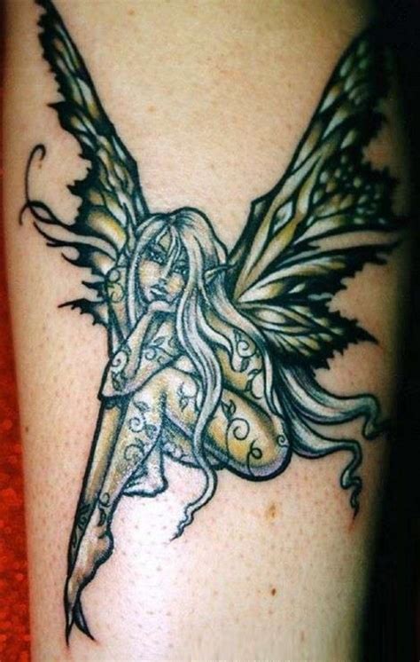 Mystical Fairy Gothic Fairy Tattoo Fairy Tattoo Designs Picture Tattoos