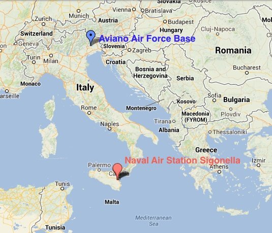 Nas Sigonella Navy Base In Sicily Italy Military Bases