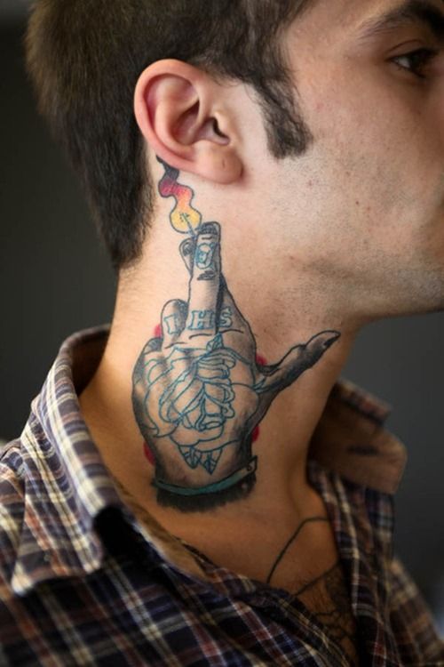 Neck Tattoos for Men: 10 Bold and Masculine Designs