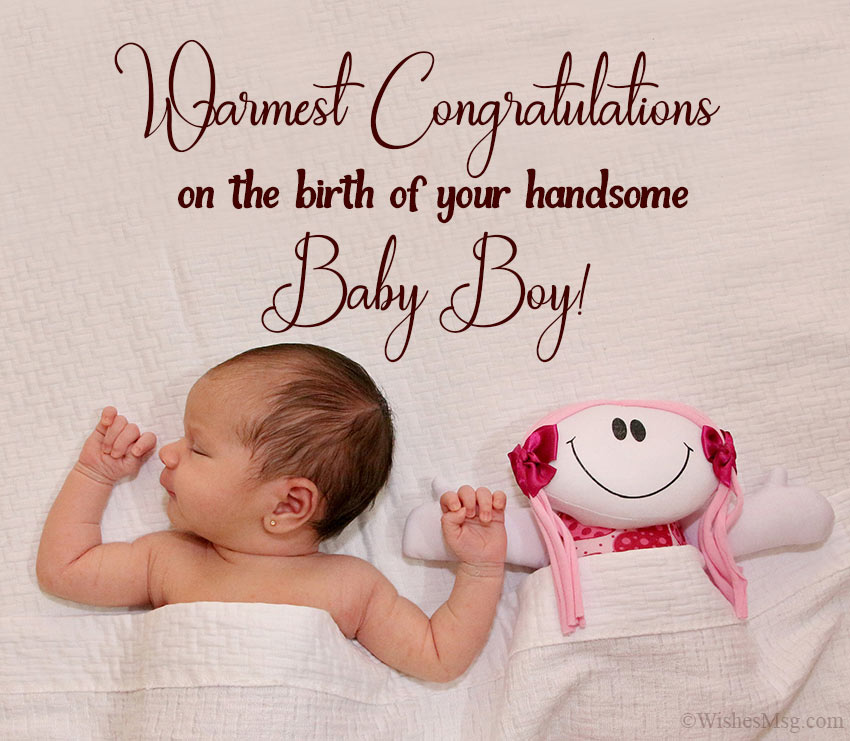 New Born Baby Congratulations Wishes With Name