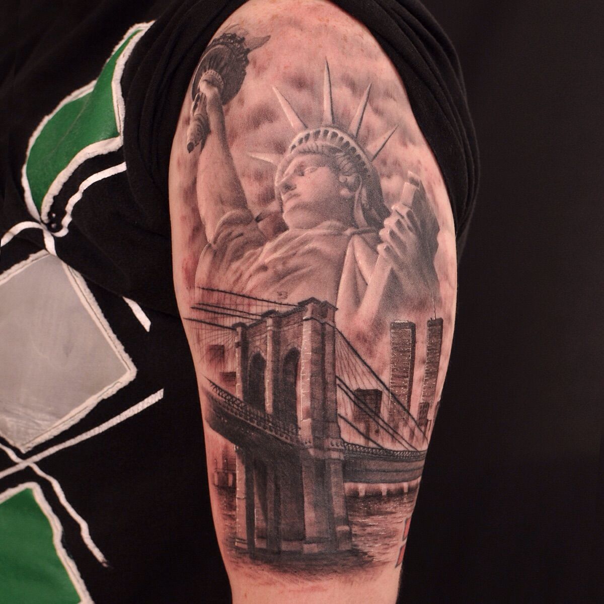 New York Skyline New York Tattoo Nyc Tattoo Marathon Tattoo