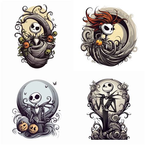 Nightmare Before Christmas Tattoo Designs to Die For