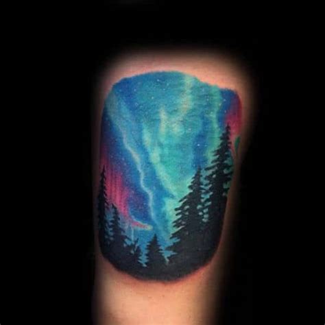 Northern Lights Tattoo Designs and Meaning Explained