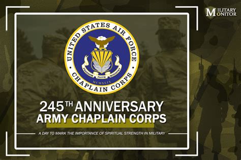 On 29 July 2020 The Us Army Chaplains Is Celebrating Its 245Th