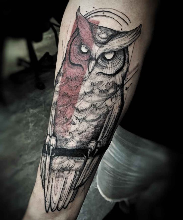 Owl Tattoos on Forearm: Meaning and Design Ideas