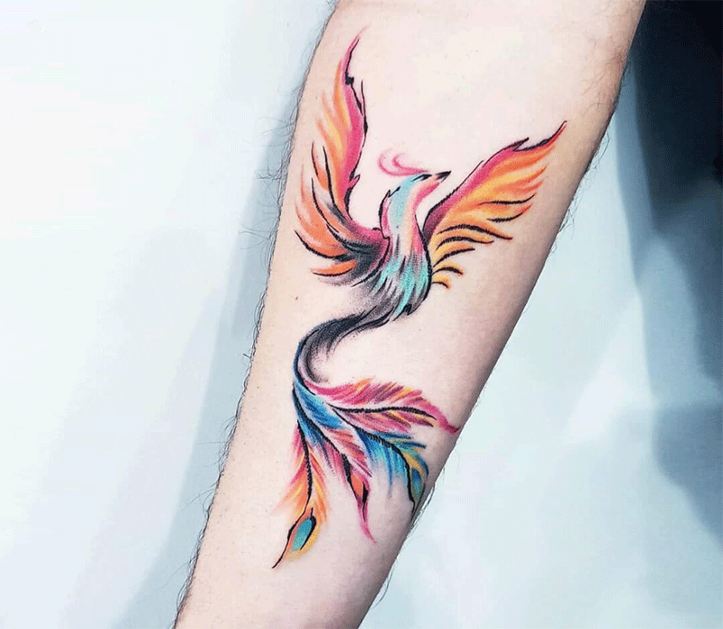 Phoenix Bird Tattoo Meaning Delving Into Tattoo Meanings And