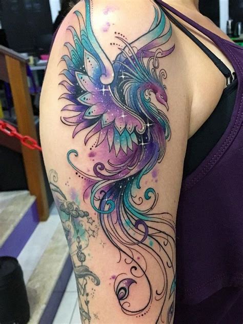 Phoenix Tattoo Designs for Women