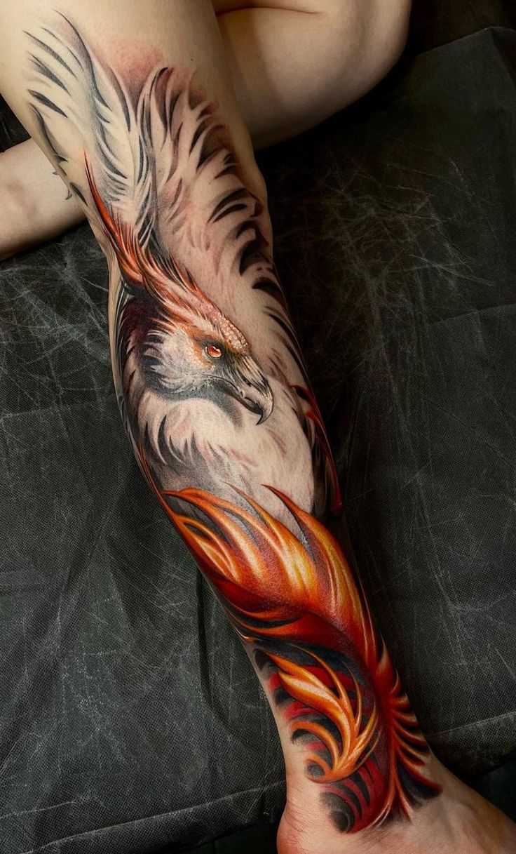 Phoenix Tattoos Meanings Tattoo Styles Ideas