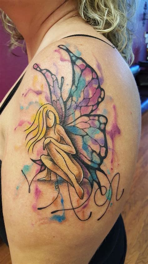 Pin By Candy Shauff On Aww You Guys Made Me Ink Fairy Tattoo